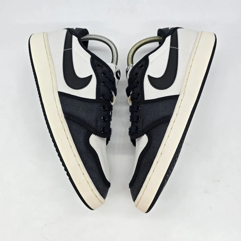 Nike‎ AJKO 1 Low Jordan DX4981-100 White Black Sail Men's Size 8